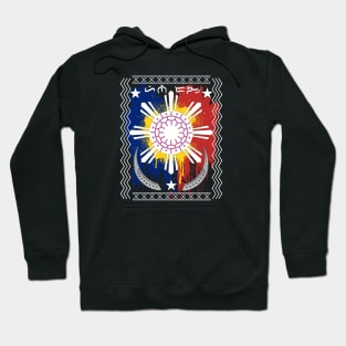 Philippine Flag Sun / Baybayin word Hinirang (Appointed/Chosen) Hoodie